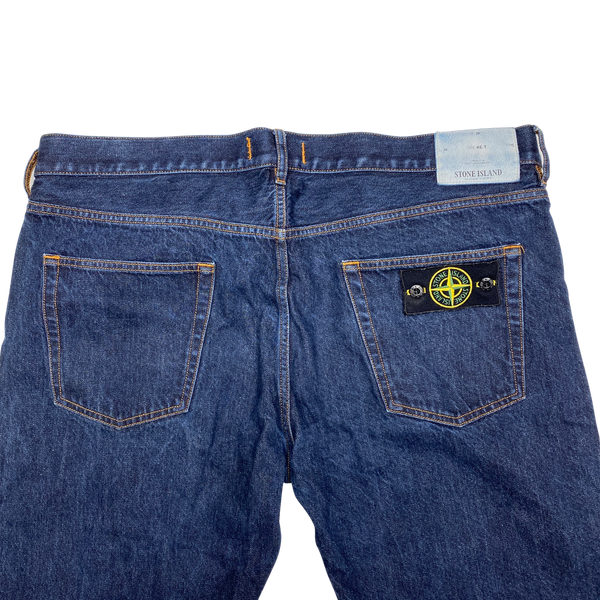 Stone Island Dark Wash Denim Re-T Jeans