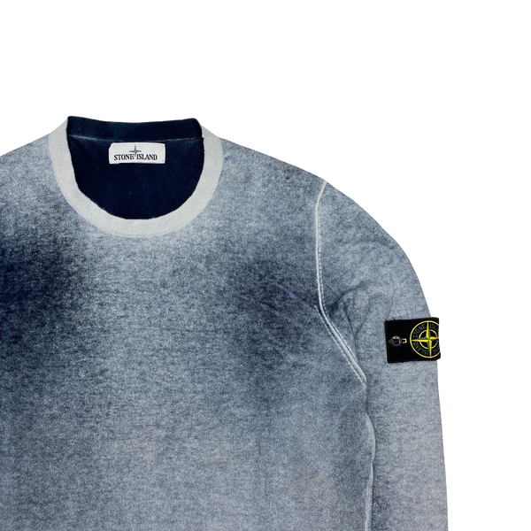 Stone Island 2017 Hand Sprayed Crewneck Jumper