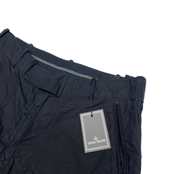 Stone Island Vintage 2006 Black Cargo Trousers