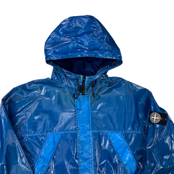 Stone Island Blue 2012 Prismatica Silk Jacket