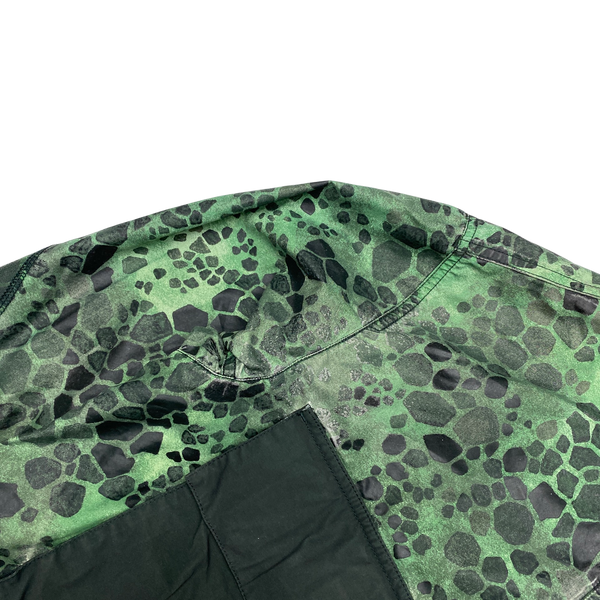 Stone Island 2018 Alligator Camo Light Cotton / Nylon Fishtail Parka