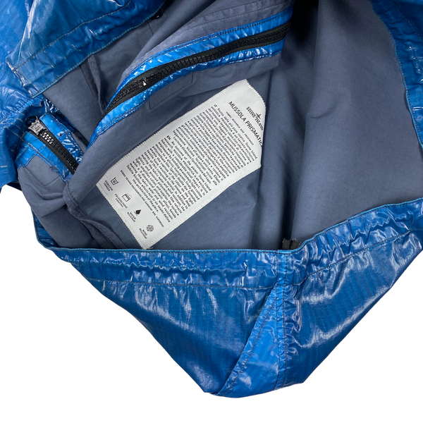 Stone Island Blue 2012 Prismatica Silk Jacket