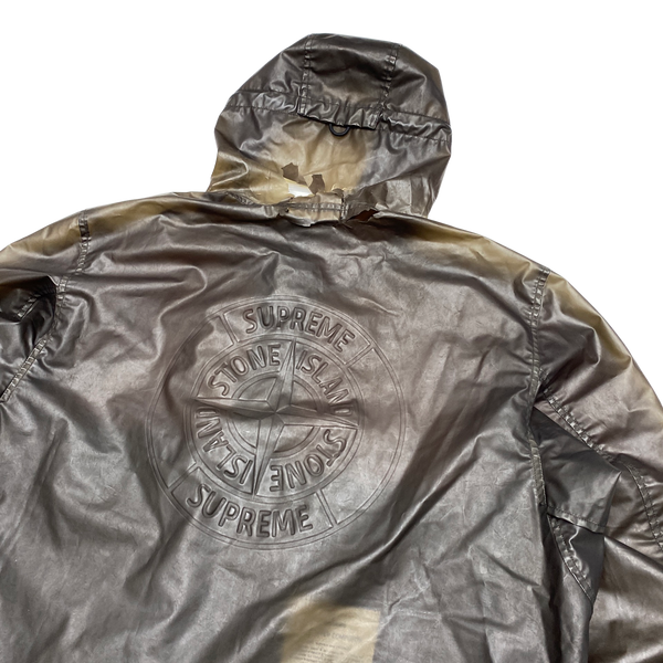 Stone Island x Supreme 2017 Black Poly Cover Composite Smock