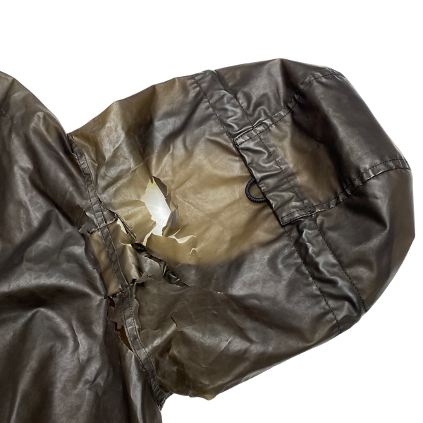 Stone Island x Supreme 2017 Black Poly Cover Composite Smock