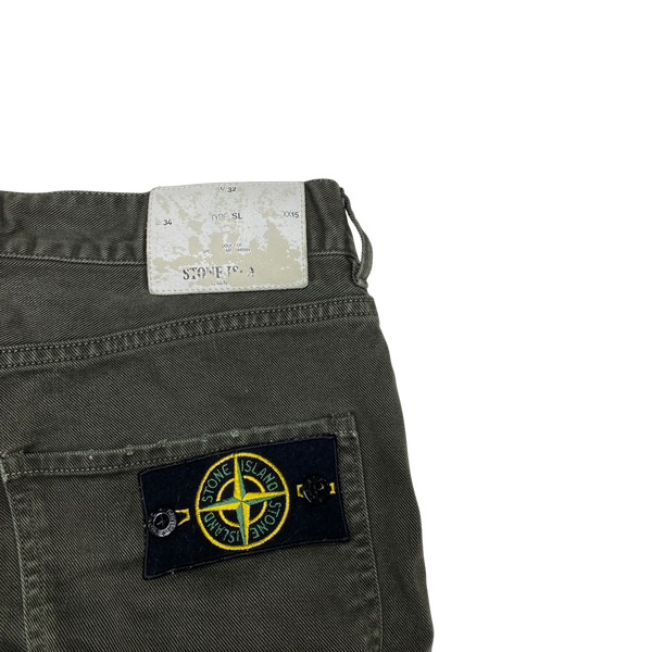 Stone Island 2011 Khaki Green Jeans