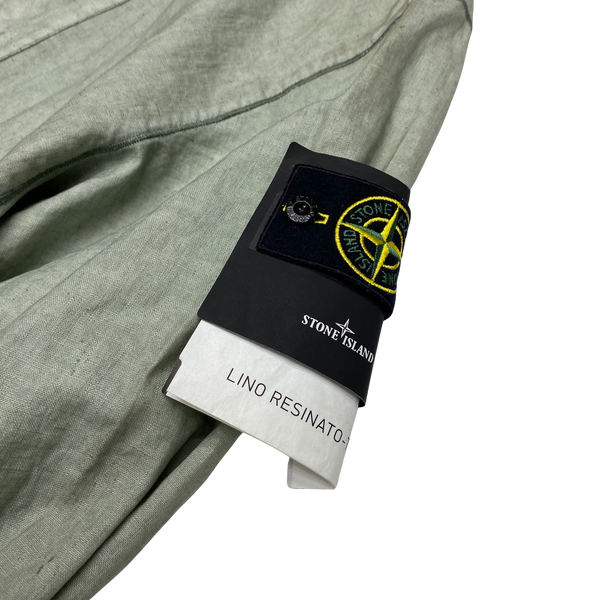 Stone Island 2019 Grey Lino Resinato TC Jacket