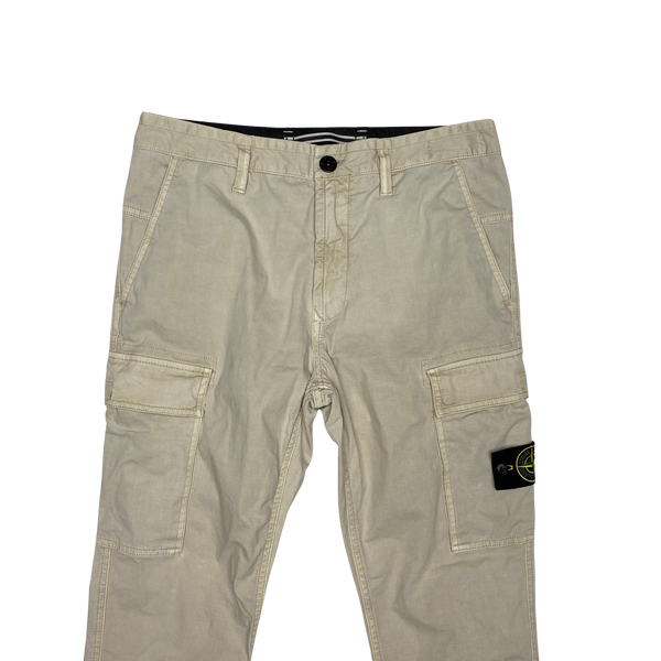Stone island slim fit cargo pants store