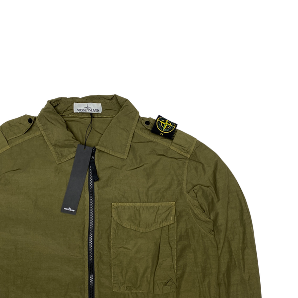 Stone Island Naslan Light Khaki Green Overshirt