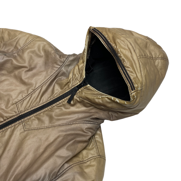 Stone Island 2012 Beige Thermo Reflective Padded Jacket