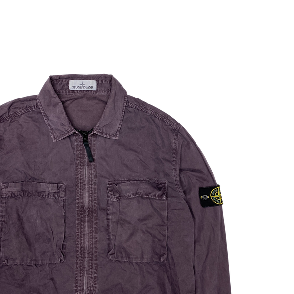 Stone Island 2018 Purple Maroon Overshirt