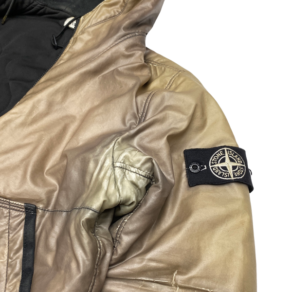 Stone Island 2012 Beige Thermo Reflective Padded Jacket