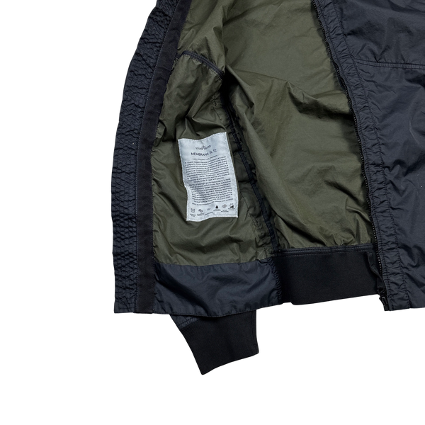 Stone Island 2017 Navy Membrana 3L TC Summer Jacket - Small