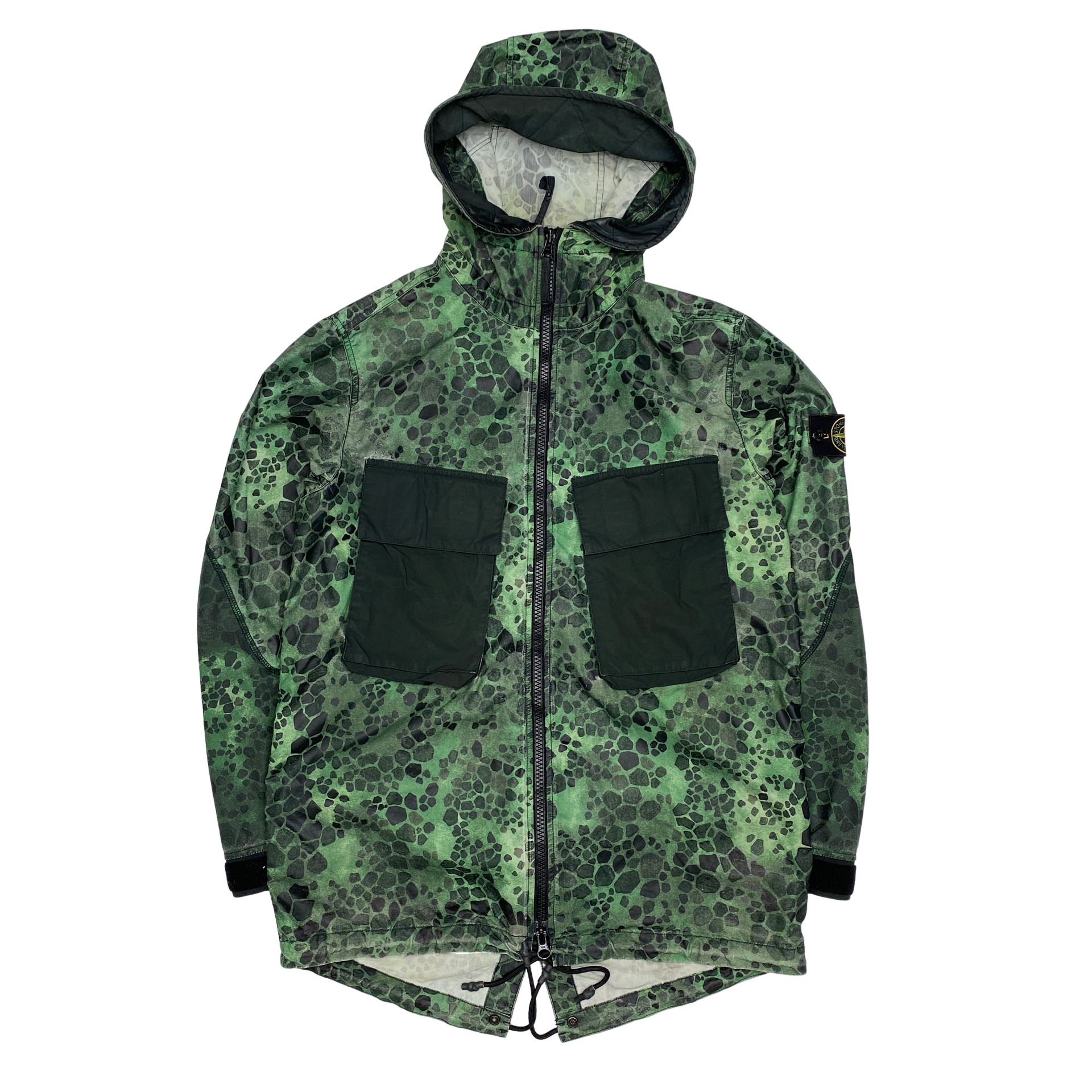 Stone island 2025 crocodile camo jacket