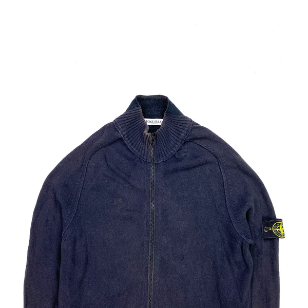 Stone Island 2006 Navy Cotton Zip Up