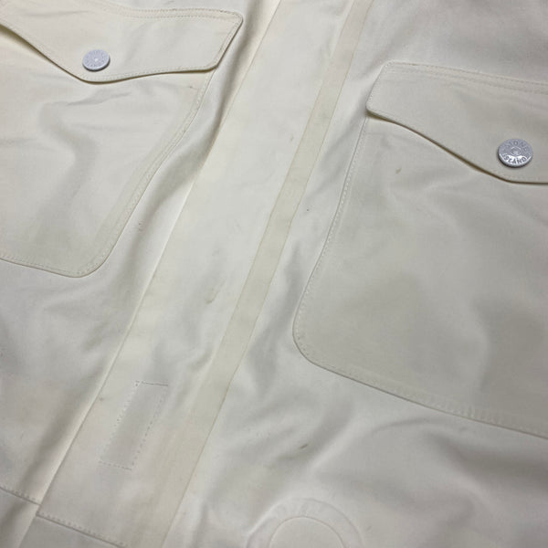 Stone Island 2017 White Ghost Tank Shield Jacket