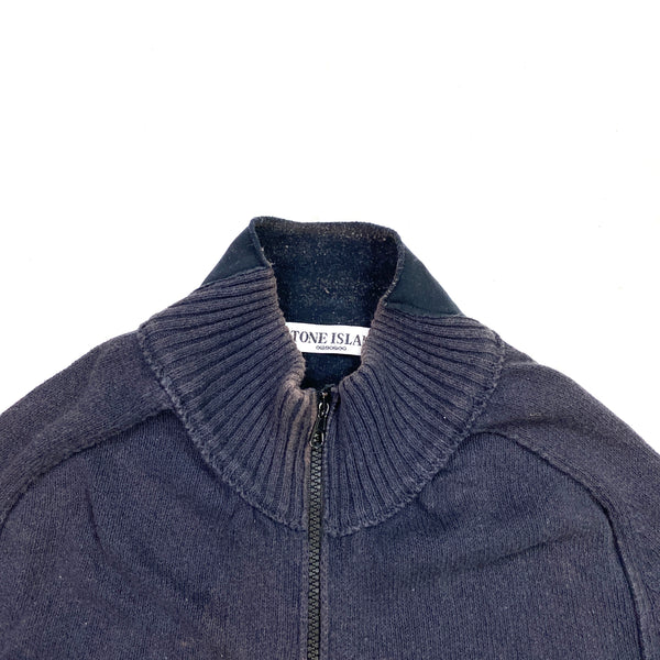 Stone Island 2006 Navy Cotton Zip Up