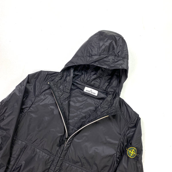 Stone Island Black Micro Rip Stop Primaloft Insulated Jacket