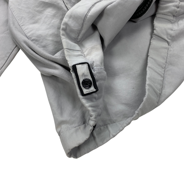 Stone Island Vintage 2003 Grey Cotton Zipped Jacket