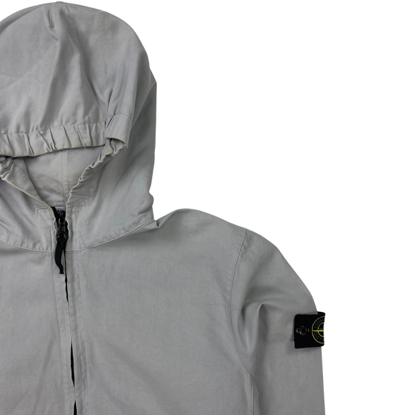 Stone Island Vintage 2003 Grey Cotton Zipped Jacket