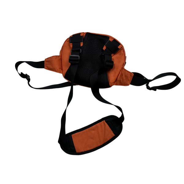 Stone Island Orange Reflective Weave Bag
