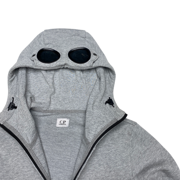 CP Company Goggle Hoodie Light Grey