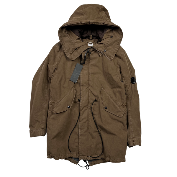 CP Company 50 Fili Fishtail Parka Winter Jacket - Small