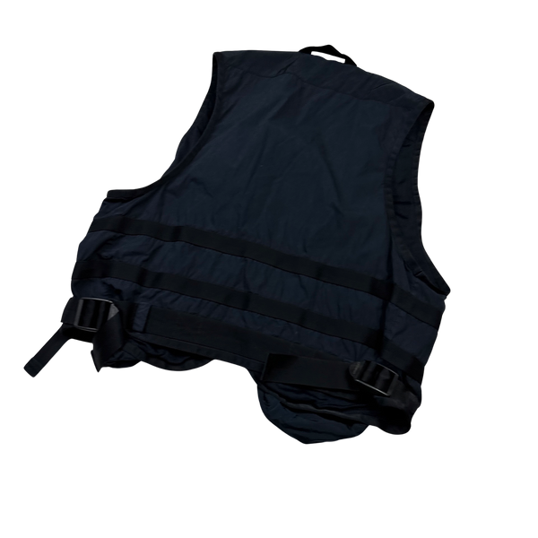 CP Company Navy 50 Fili Multipocket Utility Vest - Large