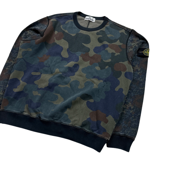 Stone Island 2013 Camo Sweatshirt - XL