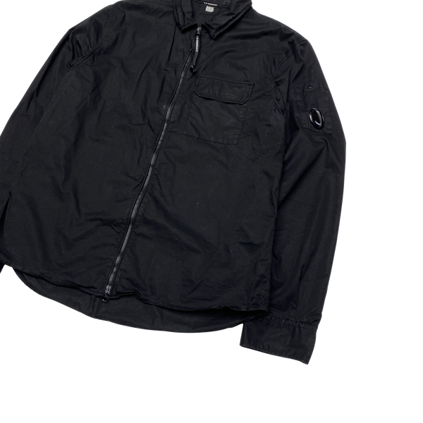 CP Company Black Cotton Overshirt