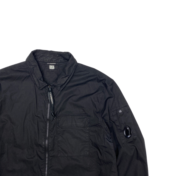 CP Company Black Cotton Overshirt
