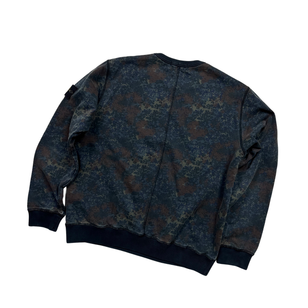 Stone Island 2013 Camo Sweatshirt - XL