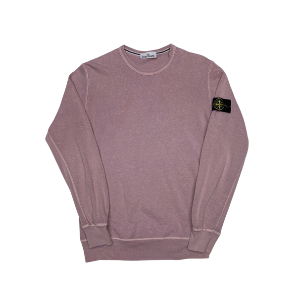 Stone Island 2017 Pink Cotton Sweatshirt