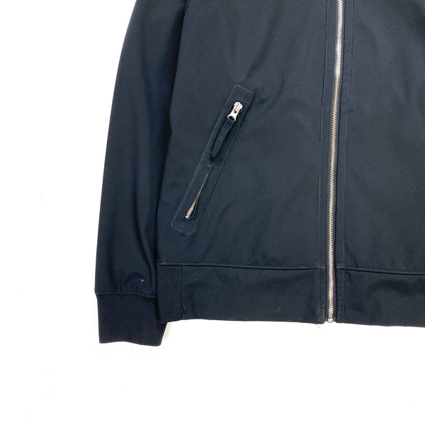 Stone Island Black Light Soft Shell Hooded Jacket