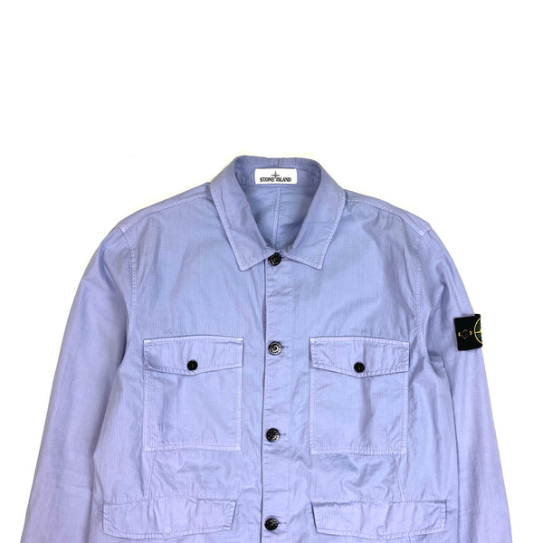 Stone Island Lilac Rip Stop 4 Pocket Jacket