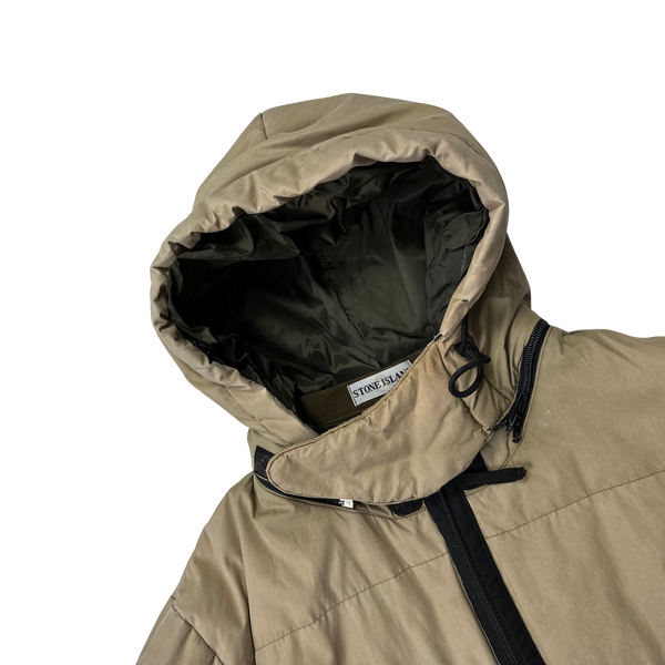 00s Stone  wool hooded coat アーカイブ 00s Stone island wool zip up hoodie knit jacket