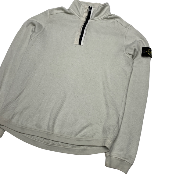 Stone island 2025 half zip jumper