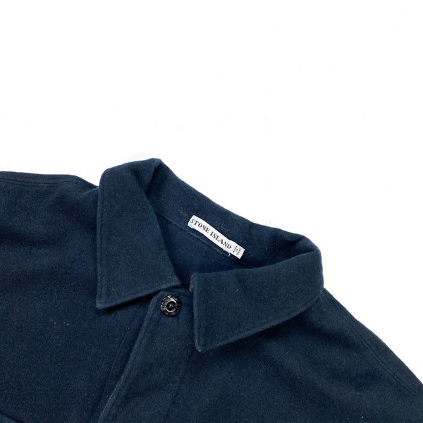 Stone Island Vintage Navy 1998 Wool Pullover