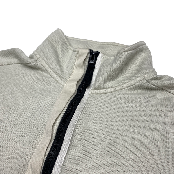 Stone Island 2016 Cream Half Zip Pullover Jumper