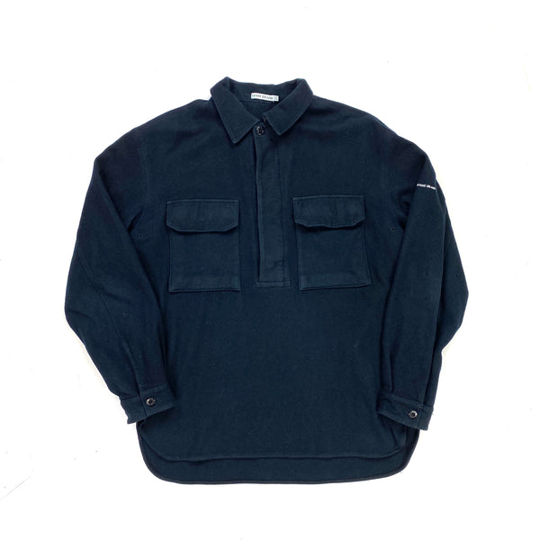 Stone Island Vintage Navy 1998 Wool Pullover