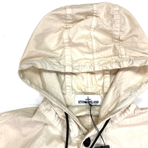 Stone Island Beige 2020 Hooded Overshirt