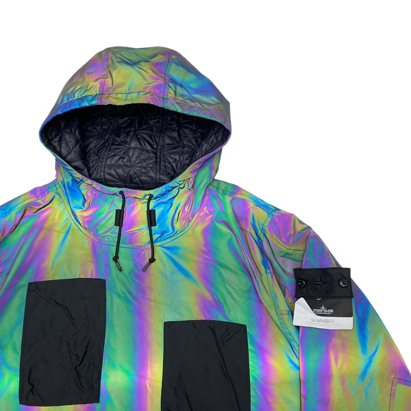 Stone Island Shadow Project Scarabeo Reflective Pullover Smock
