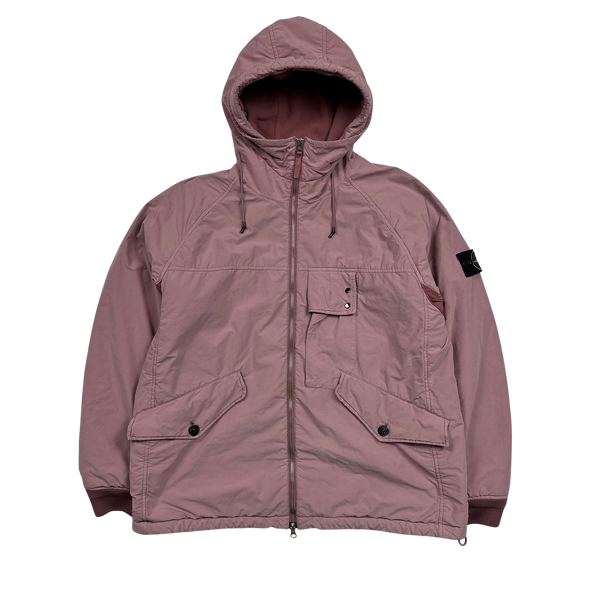 Stone Island 2022 Rose Pink Micro Pile David TC Jacket - XL