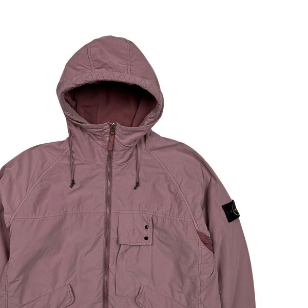 Stone Island 2022 Rose Pink Micro Pile David TC Jacket - XL