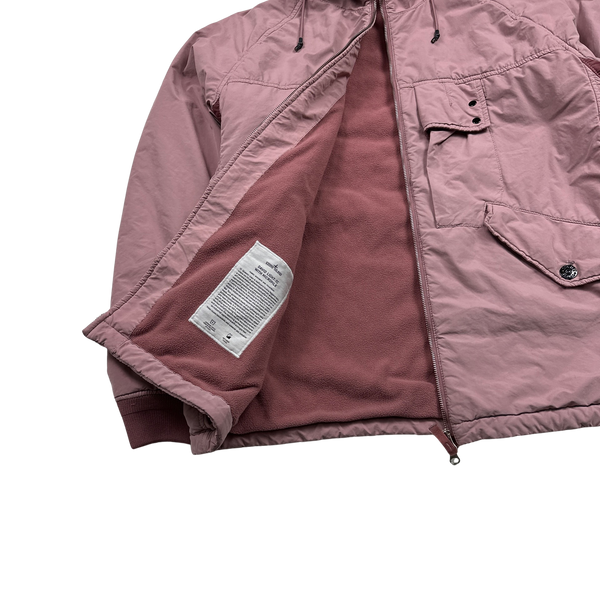 Stone Island 2022 Rose Pink Micro Pile David TC Jacket - XL