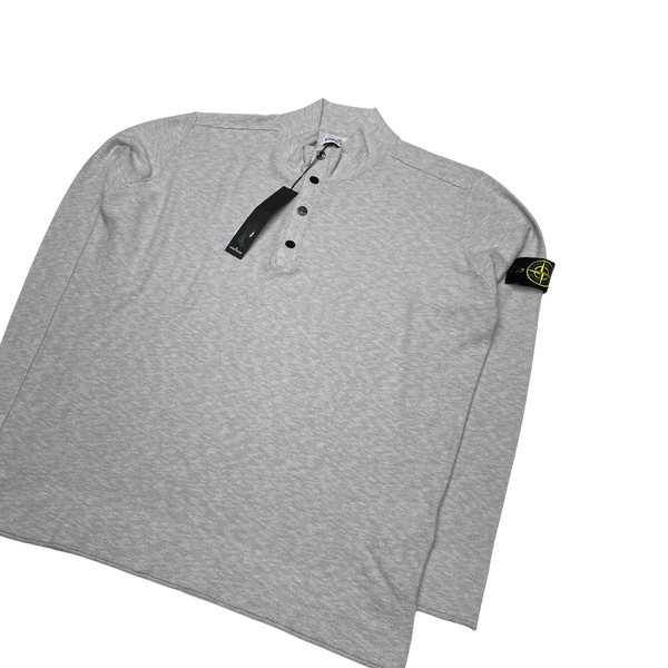 Stone Island 2018 Grey Marl Pullover Jumper