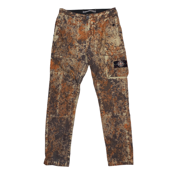 Stone Island 2019 Paintball Camo Cargo Trousers
