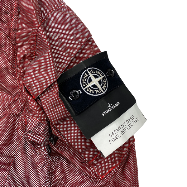 Stone Island 2016 Red Pixel Reflective Jacket