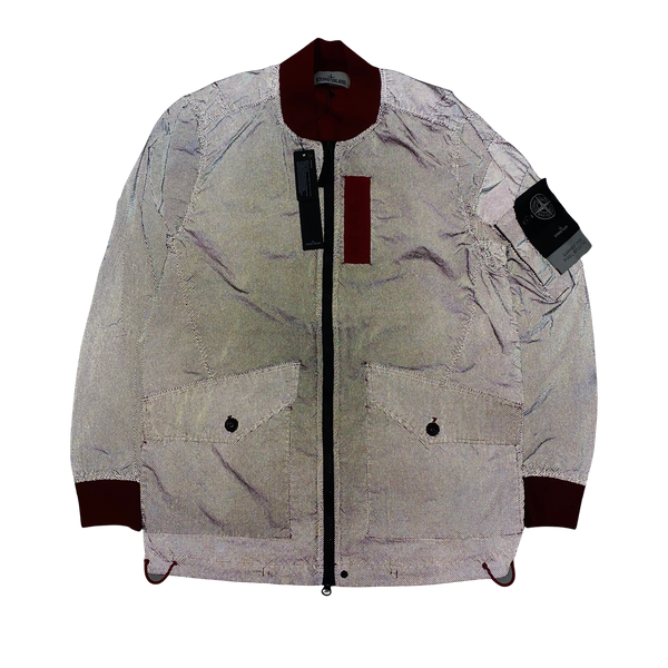 Stone Island 2016 Red Pixel Reflective Jacket