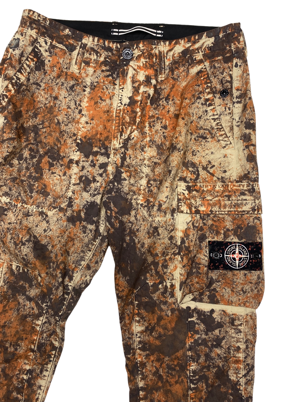 Stone Island 2019 Paintball Camo Cargo Trousers