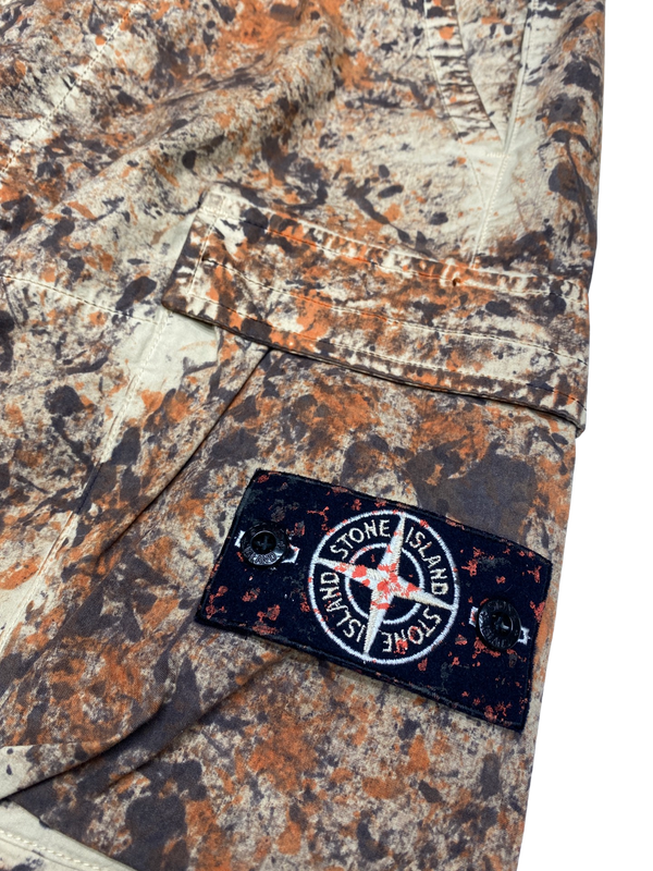 Stone Island 2019 Paintball Camo Cargo Trousers